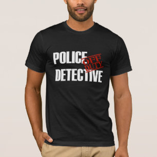 Camiseta Detective de policía FUERA DE SERVICIO