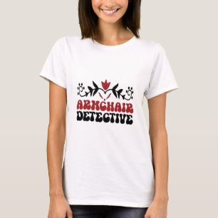 Camiseta detective de salón