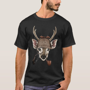 Camiseta Detective Deer Spy Inspector Investigador Privado