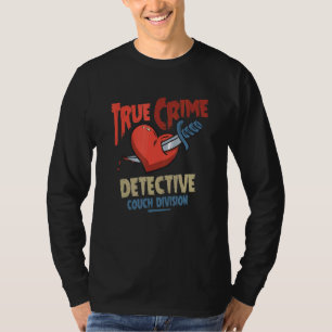 Camiseta Detective del Crimen Verdadero, División del Sofá