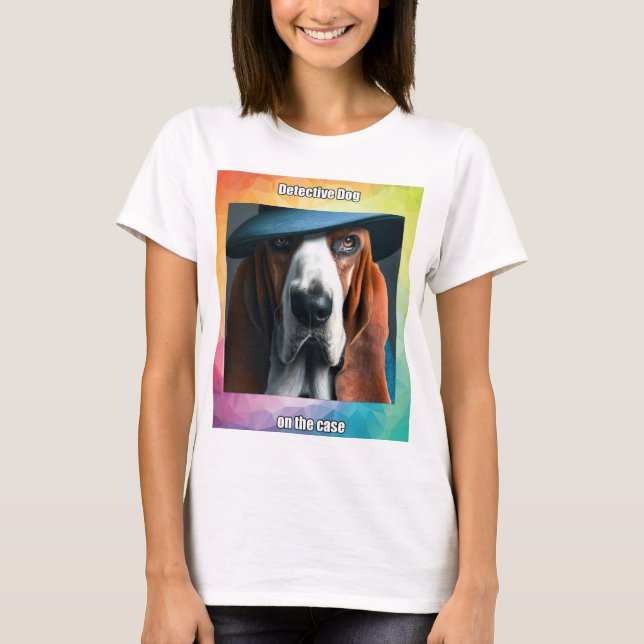 Camiseta Detective Dog (Anverso)