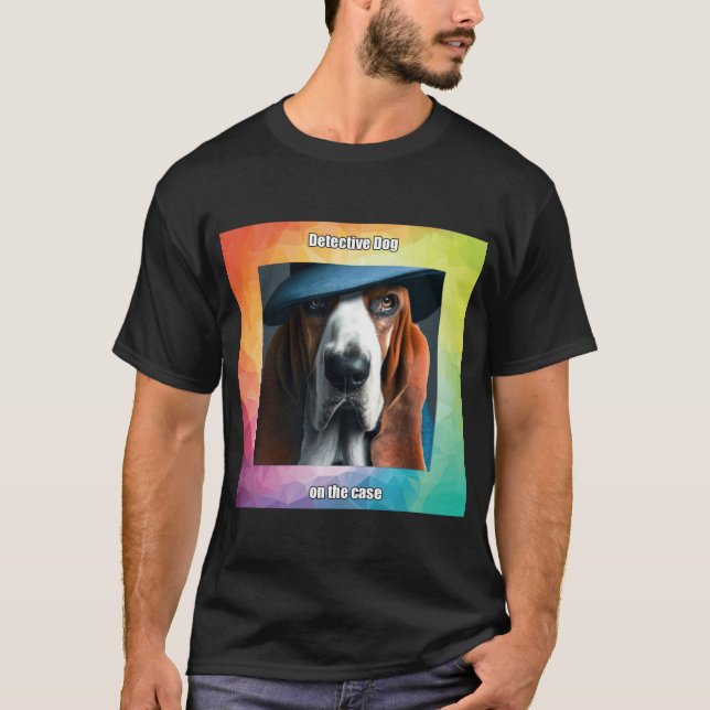 Camiseta Detective Dog (Anverso)