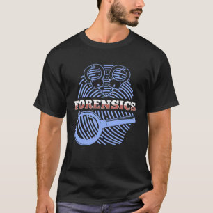Camiseta Detective forense Detective Forensics Detective Pu