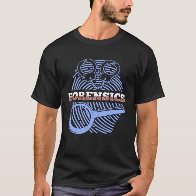 Camiseta Detective forense Detective Forensics Detective Pu (Anverso)