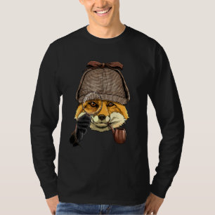 Camiseta Detective Fox Espía Inspector Investigador Privado