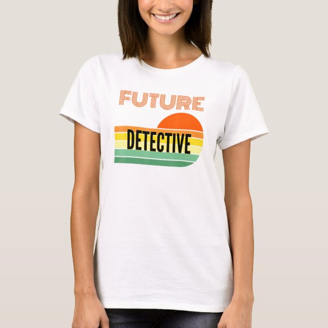 Camiseta Detective Future Detective (Anverso)