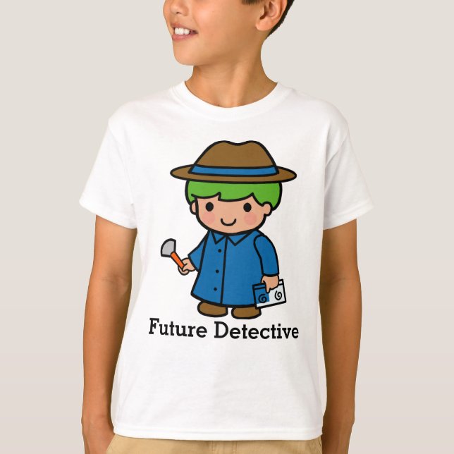 Camiseta Detective futuro (Anverso)