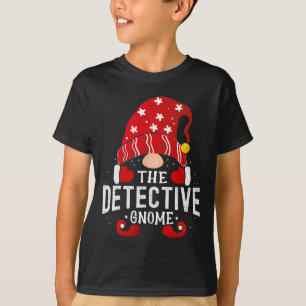 Camiseta Detective Gnome Coincidiendo Con Navidades Pjs Par