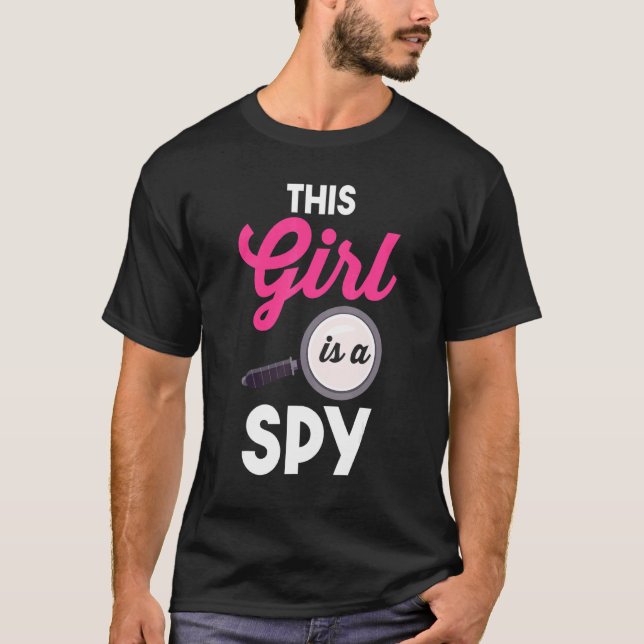 Camiseta Detective Investigador Privado Espiar Secreto Este (Anverso)