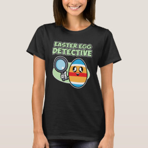 Camiseta Detective para hombres en Easter Easter Egg Detect