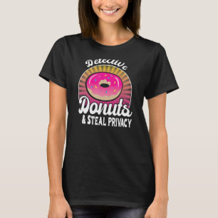 Camiseta Detective para los investigadores de la escena del