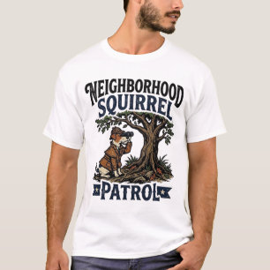 Camiseta Detective Perro de la Patrulla de Ardillas del Bar