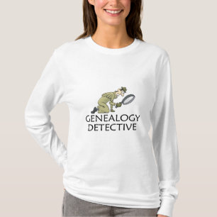 Camiseta Detective privado de la genealogía