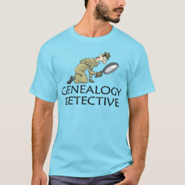 Camiseta Detective privado de la genealogía
