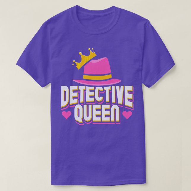 Camiseta Detective Queen (Diseño del anverso)