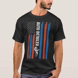 Camiseta Detector automático de coches de bandera de EE. UU