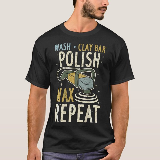 Camiseta Detector automático de detalles de coche S2 (27) (Anverso)