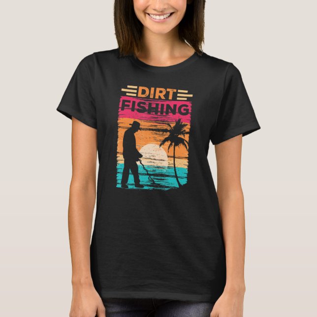 Camiseta Detector de detección de pesca sucia Detección Met (Anverso)