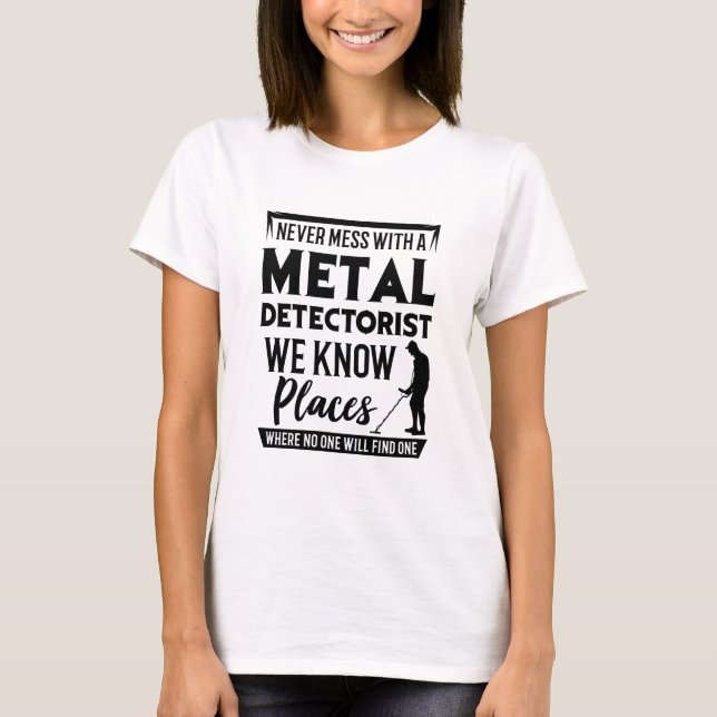 Camiseta Detector de metales (Anverso)