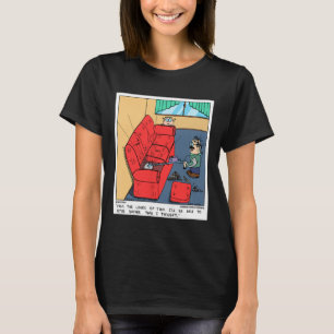 Camiseta Detector de Metales El Sofá Novedad Divertida de P
