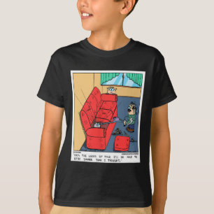 Camiseta Detector de Metales El Sofá Novedad Divertida para