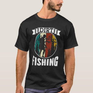 Camiseta Detector de pasatiempos de pesca de tierra Detecto