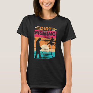 Camiseta Detector de Pesca de Suciedad Detector de Metales