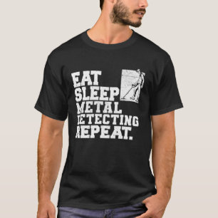 Camiseta Detector de repetición Metalizado de detección Met