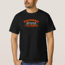 Camiseta Detector EMF Investigador Paranormal Fant