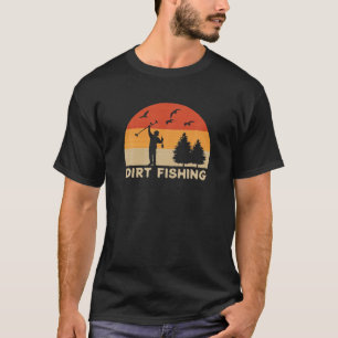 Camiseta Detector Metalizado Mens Detector sucio Pesca Meta