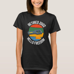 Camiseta Detector Metalizado retirado 2022 Hello Freedom Me