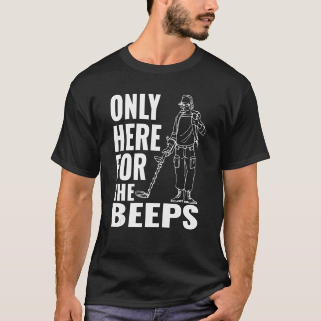 Camiseta Detectora Metalizado divertida - Los Detectores Só (Anverso)