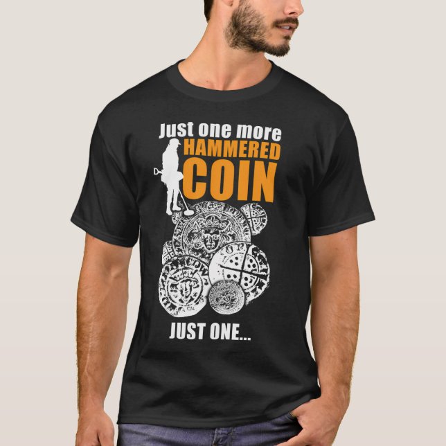 Camiseta Detectores de metal graciosos (Anverso)