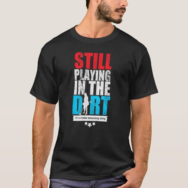 Camiseta Detectores metalizado metalizado (Anverso)