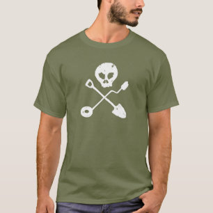 Camiseta Detectorist Skull - Sondengänger cráneo