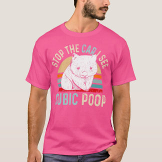 Camiseta Detén El Auto Que Veo Cubic Poop Para Un Experto D