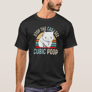 Camiseta Detén El Auto Que Veo Cubic Poop Para Un Experto D