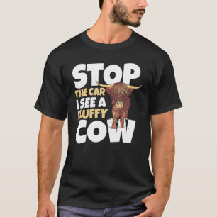 Camiseta Detén El Auto Que Veo Un Flaucho Bovino De La Mont