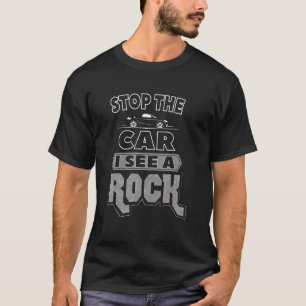 Camiseta Detén El Coche Que Veo Un Geólogo De Rock Espera V