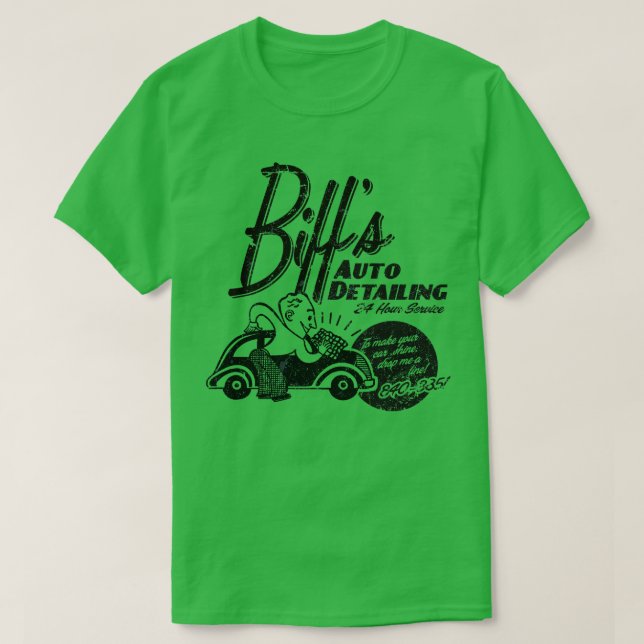 Camiseta Detención automática de biffs (Diseño del anverso)