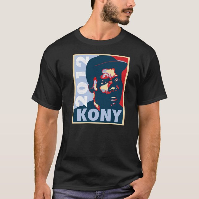 Camiseta Detención Kony 2012 (Anverso)