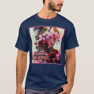 Camiseta DETENENCIÓN Nuestro suministro de alimentos Flor d