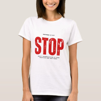 CAMISETA DETENER