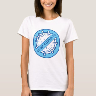 Camiseta Detener Covid-19