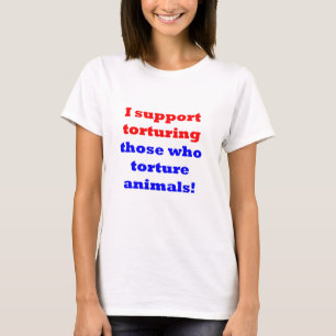 Camiseta Detener el abuso animal