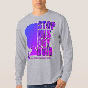 Camiseta Detener el abuso de la violencia doméstica por par