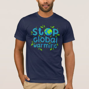 Camiseta Detener el calentamiento global