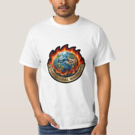 Camiseta Detener el Calentamiento Global Tierra Llorando Ll