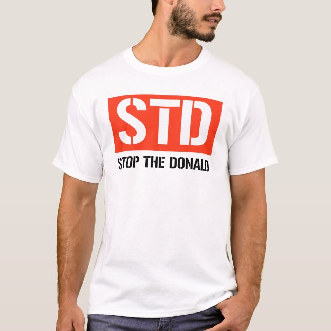 CAMISETA DETENER EL DONALD (Anverso)