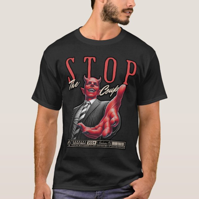 Camiseta Detener el golpe (Anverso)